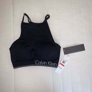 Calvin Klein sports bra halter top